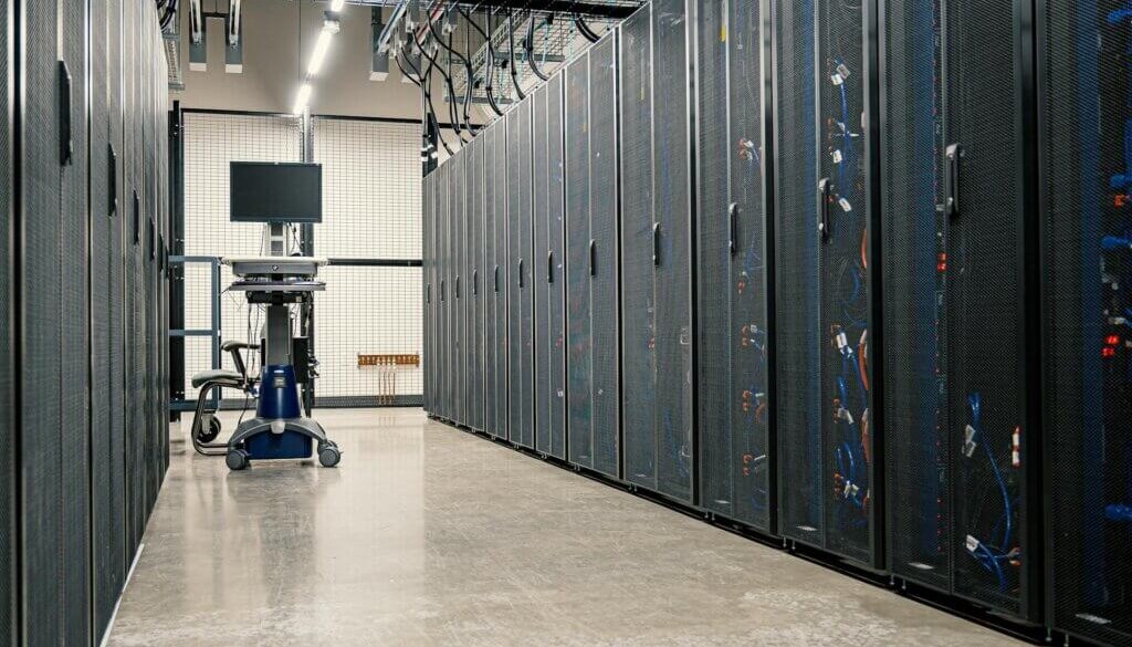 Datacentrum met servers